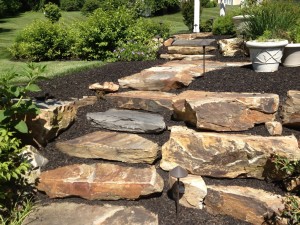custom stone steps