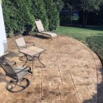 Stamped Concrete Patio in Thornton, PA