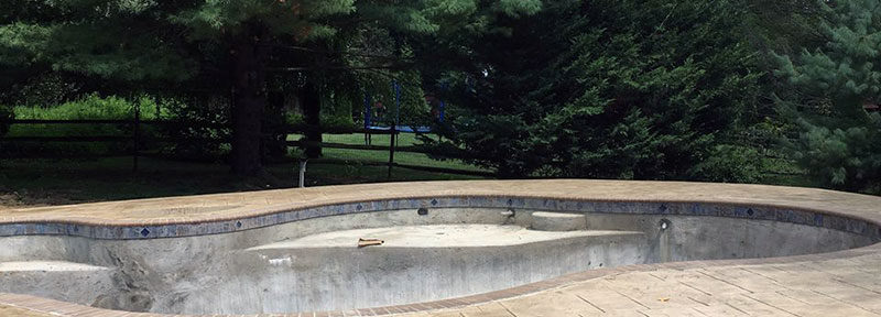 Pool Deck in Chadds Ford