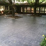commercial courtyard patio
