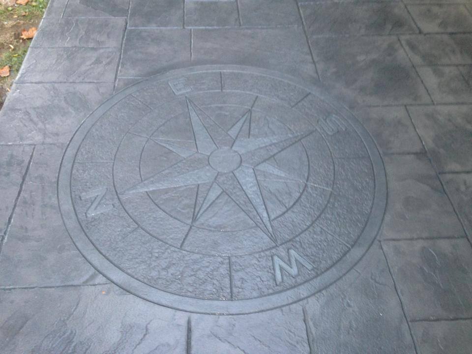 stamped concrete designs